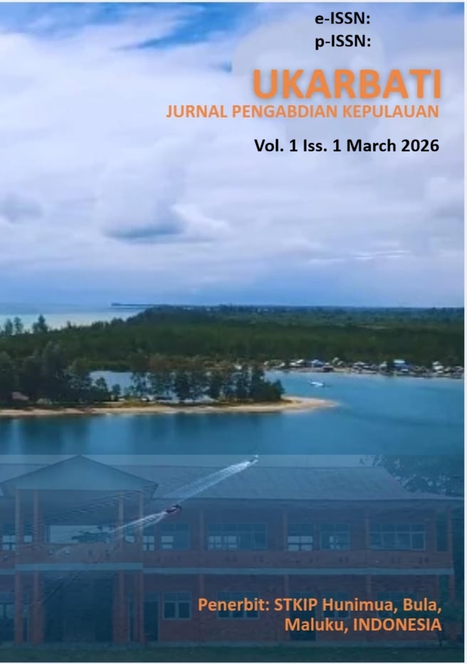 					View Vol. 1 No. 1 (2026): UKARBATI: Jurnal Pengabdian Kepulauan
				